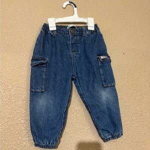 Zara kids cargo jeans
